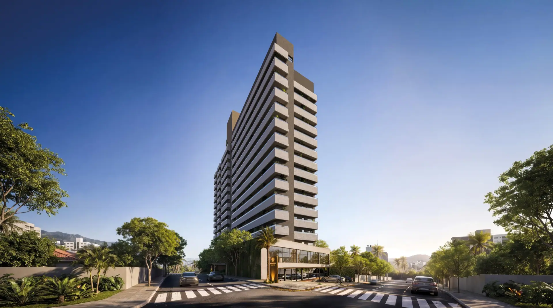Fachada do torre living